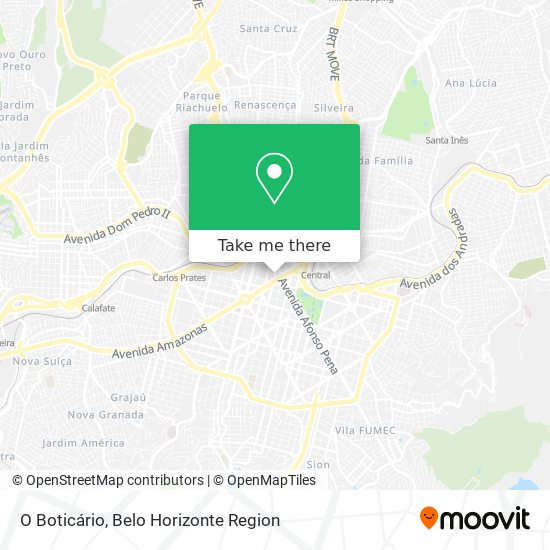 O Boticário map