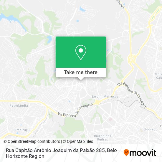 Rua Capitão Antônio Joaquim da Paixão 285 map