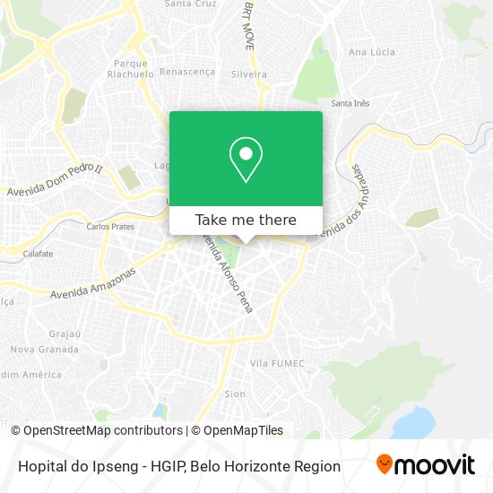 Mapa Hopital do Ipseng - HGIP