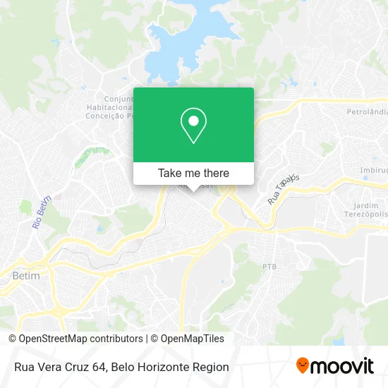 Rua Vera Cruz 64 map