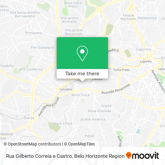 Rua Gilberto Correia e Castro map