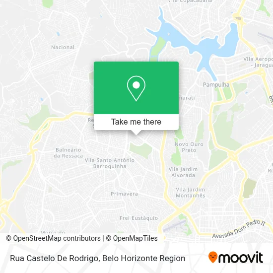 Rua Castelo De Rodrigo map
