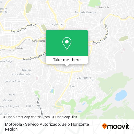 Motorola - Serviço Autorizado map