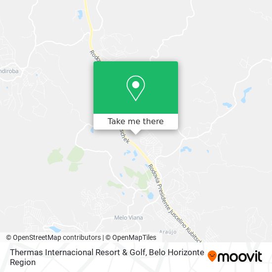 Thermas Internacional Resort & Golf map