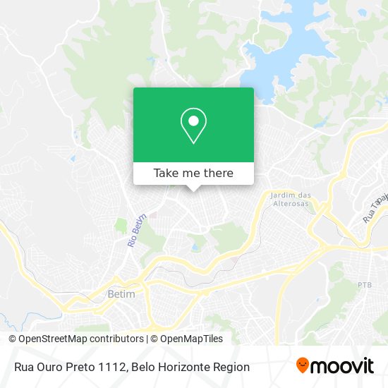 Rua Ouro Preto 1112 map