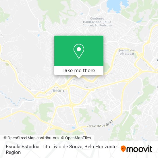Escola Estadual Tito Livio de Souza map