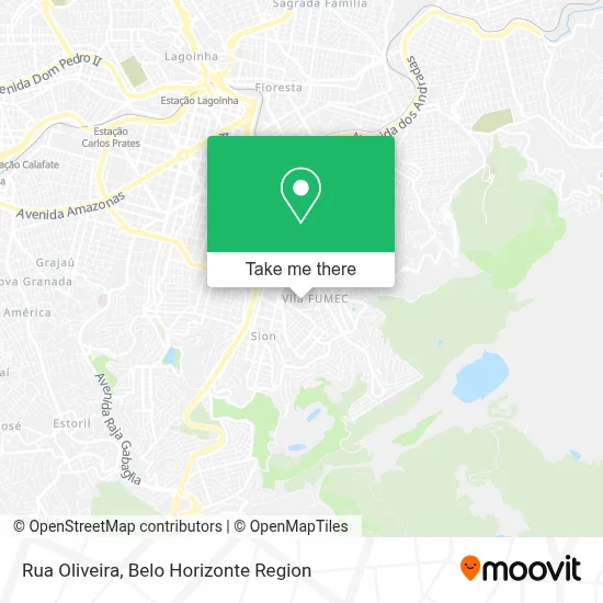 Rua Oliveira map