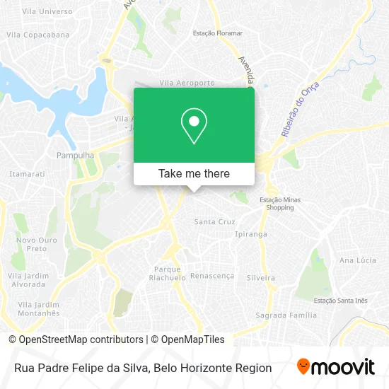 Rua Padre Felipe da Silva map