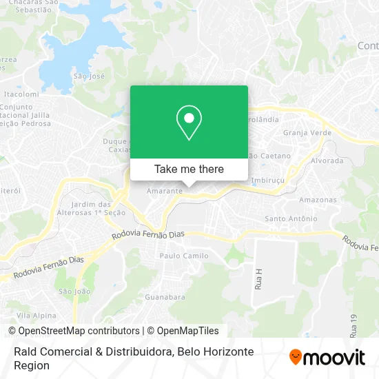 Rald Comercial & Distribuidora map
