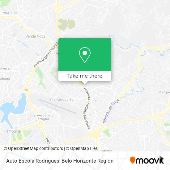 Auto Escola Rodrigues map