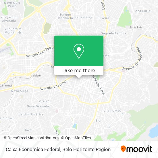 Caixa Econômica Federal map