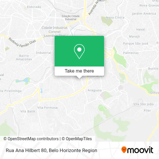 Rua Ana Hilbert 80 map