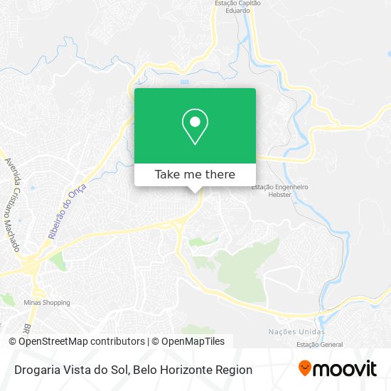 Drogaria Vista do Sol map