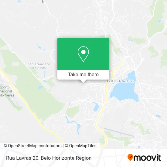 Rua Lavras 20 map