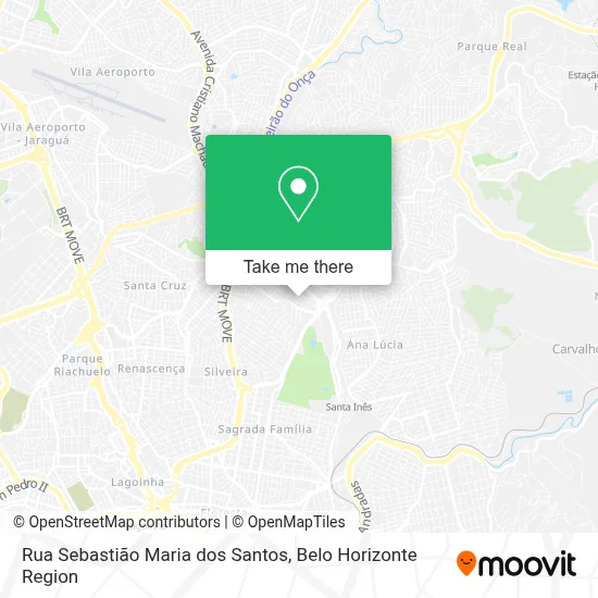 Rua Sebastião Maria dos Santos map