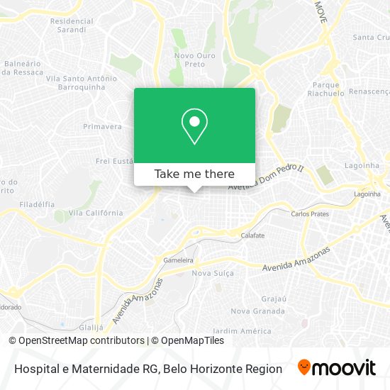 Hospital e Maternidade RG map