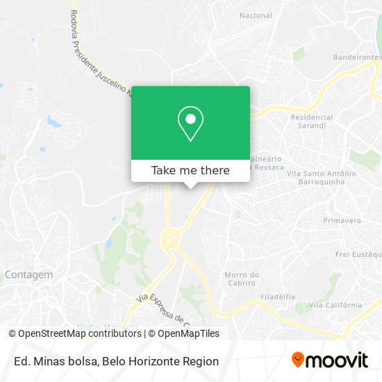 Ed. Minas bolsa map