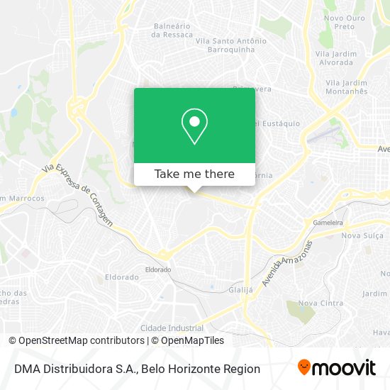 DMA Distribuidora S.A. map