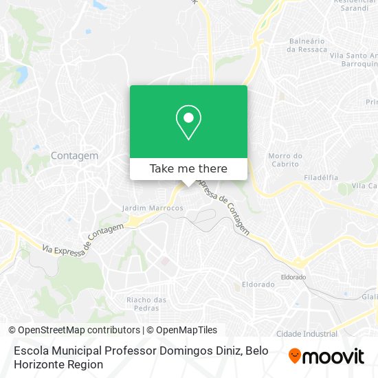 Escola Municipal Professor Domingos Diniz map