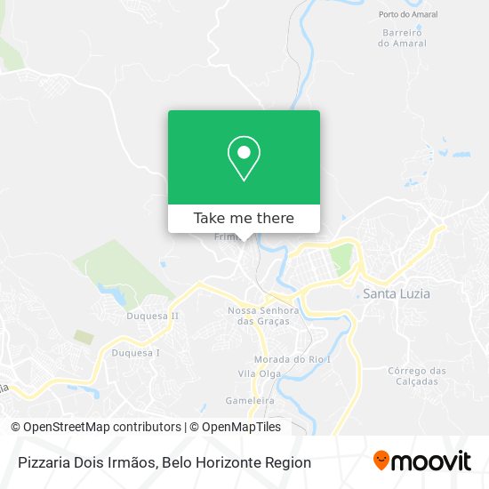 Pizzaria Dois Irmãos map