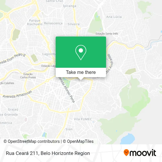 Rua Ceará 211 map