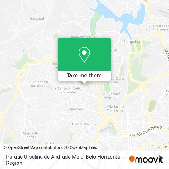 Parque Ursulina de Andrade Melo map