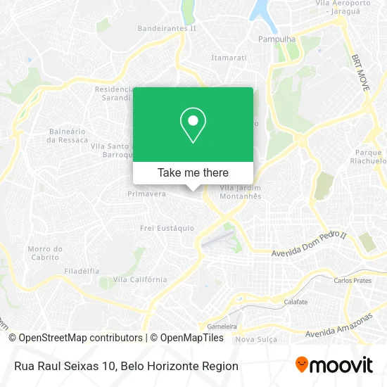 Rua Raul Seixas 10 map