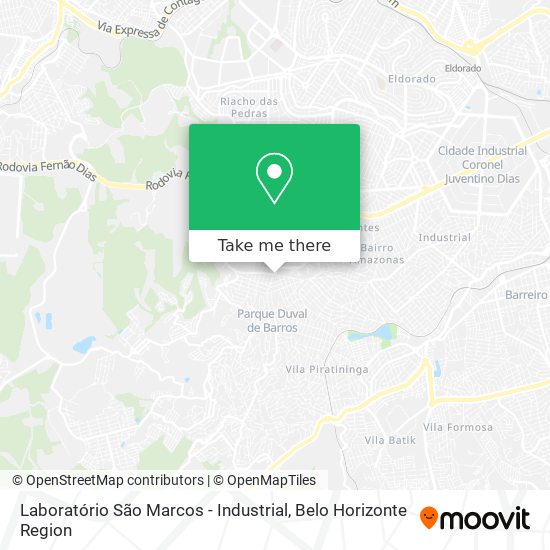 Laboratório São Marcos - Industrial map