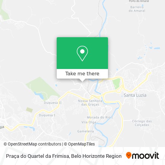 Praça do Quartel da Frimisa map