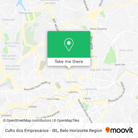 Culto dos Empresários - IBL map