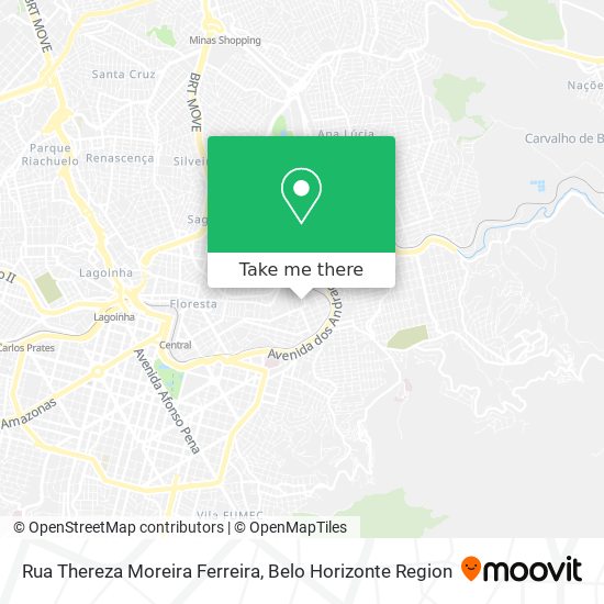 Rua Thereza Moreira Ferreira map