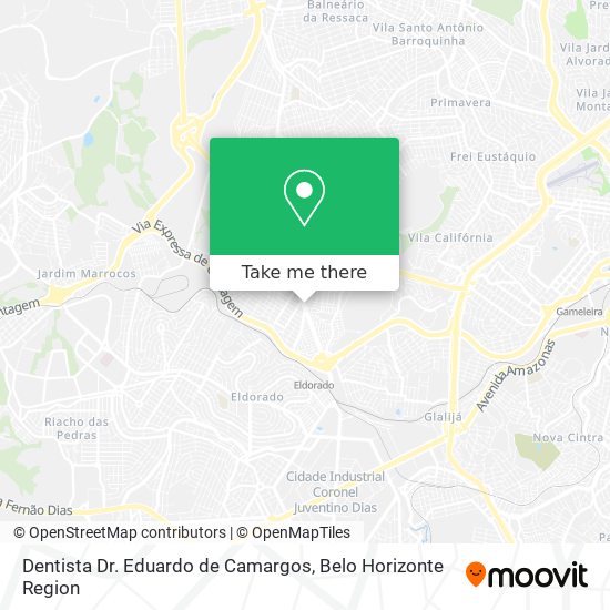 Dentista Dr. Eduardo de Camargos map