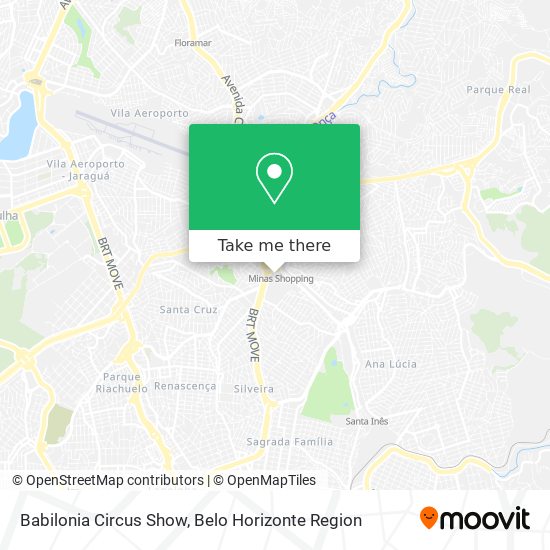 Babilonia Circus Show map