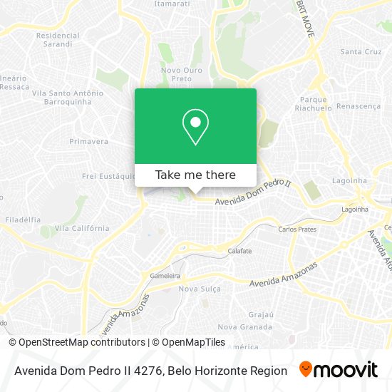 Avenida Dom Pedro II 4276 map