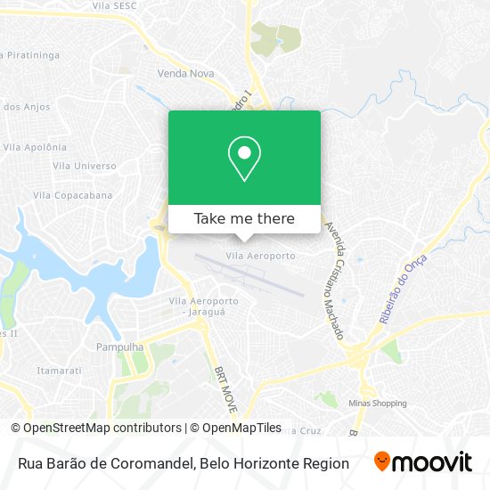 Rua Barão de Coromandel map