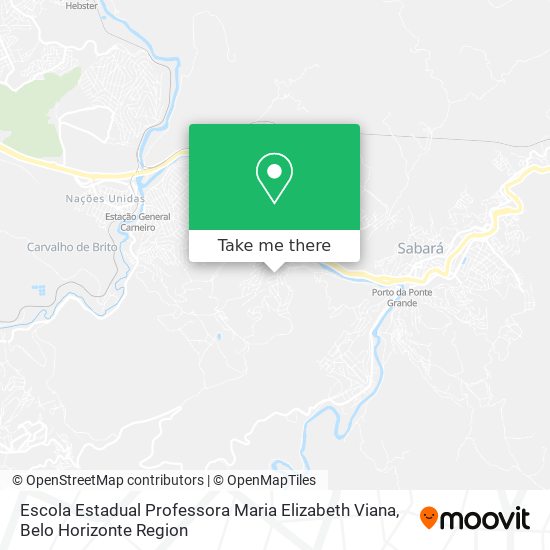 Escola Estadual Professora Maria Elizabeth Viana map