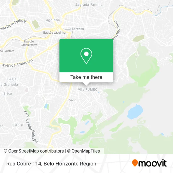 Rua Cobre 114 map