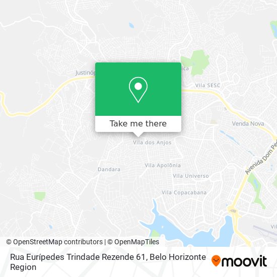 Rua Eurípedes Trindade Rezende 61 map