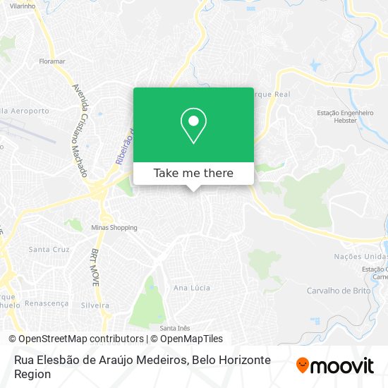 Rua Elesbão de Araújo Medeiros map