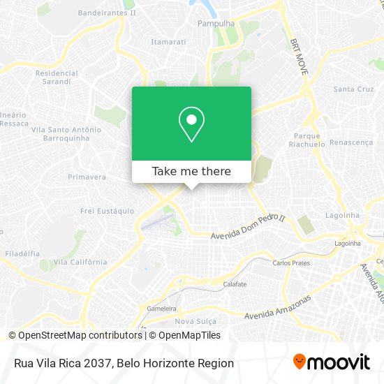 Rua Vila Rica 2037 map