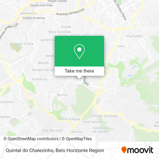 Quintal do Chalezinho map