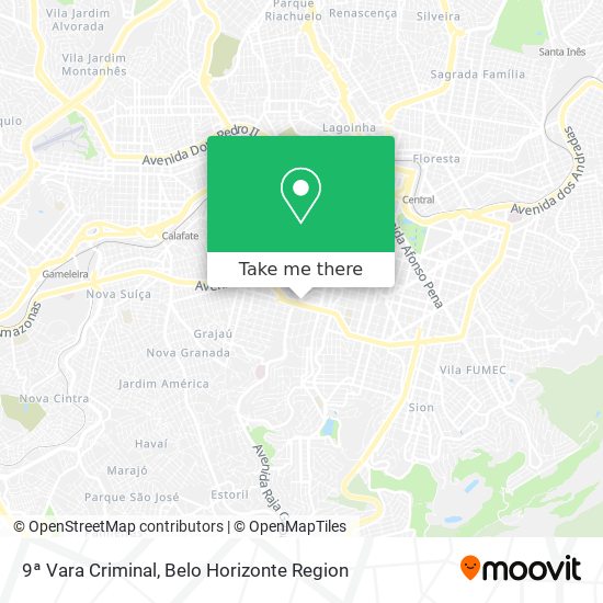 9ª Vara Criminal map