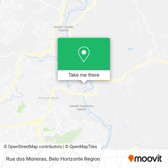 Rua dos Moreiras map