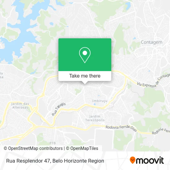 Rua Resplendor 47 map