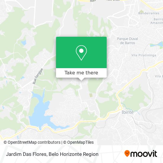Jardim Das Flores map