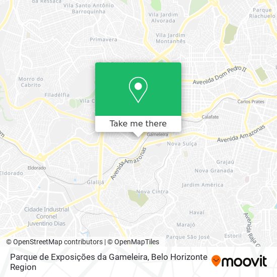 Parque de Exposições da Gameleira map