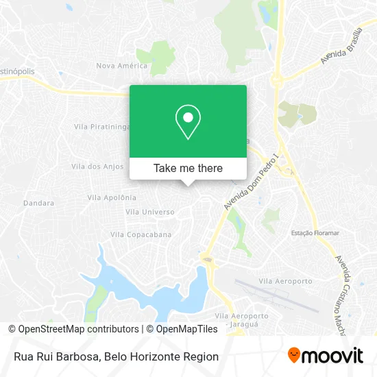 Rua Rui Barbosa map