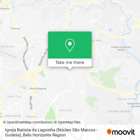 Igreja Batista da Lagoinha (Núcleo São Marcos - Goiânia) map