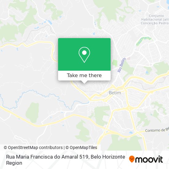 Rua Maria Francisca do Amaral 519 map