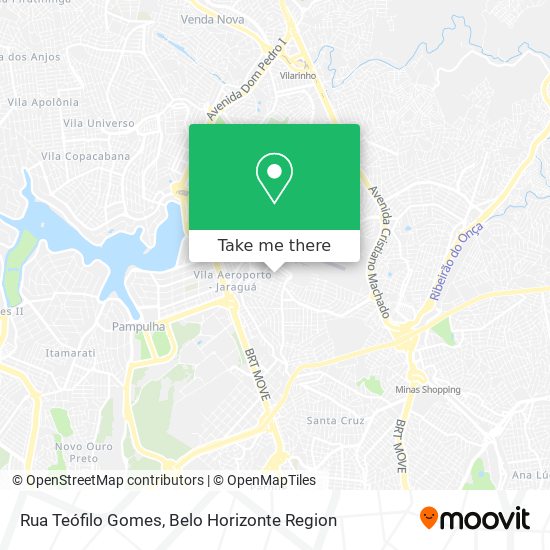 Rua Teófilo Gomes map